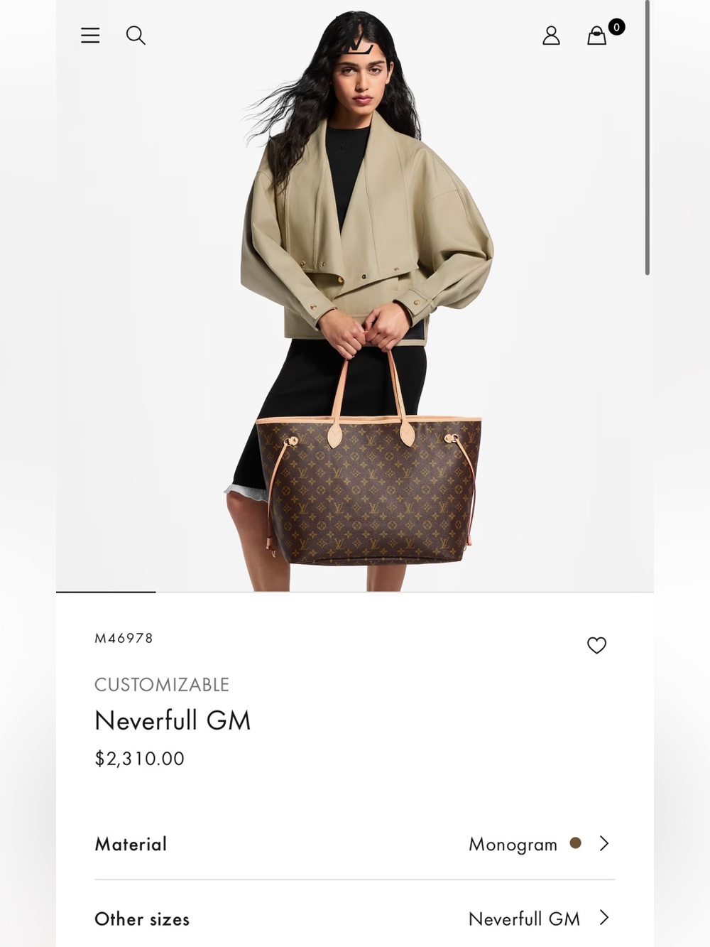 Louis Vuitton Brown Monogram Neverfull GM Tote - Picture 14 of 14